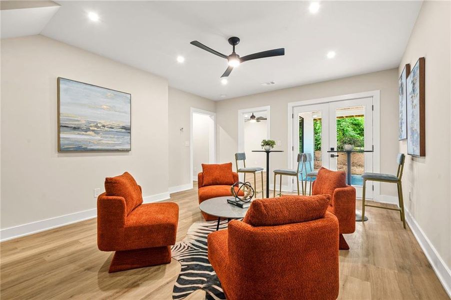 Furnished interior view inside a new home in , Atlanta (Image 3).