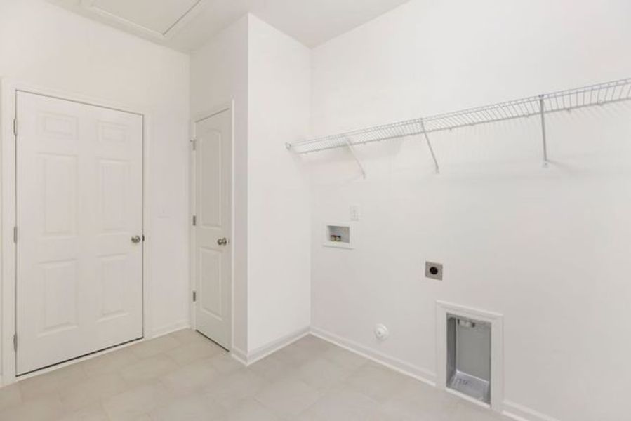 Representative unfurnished interior of a home built from the Ryker by True Homes in Edgewater - The Groves, Lancaster (Image 19).