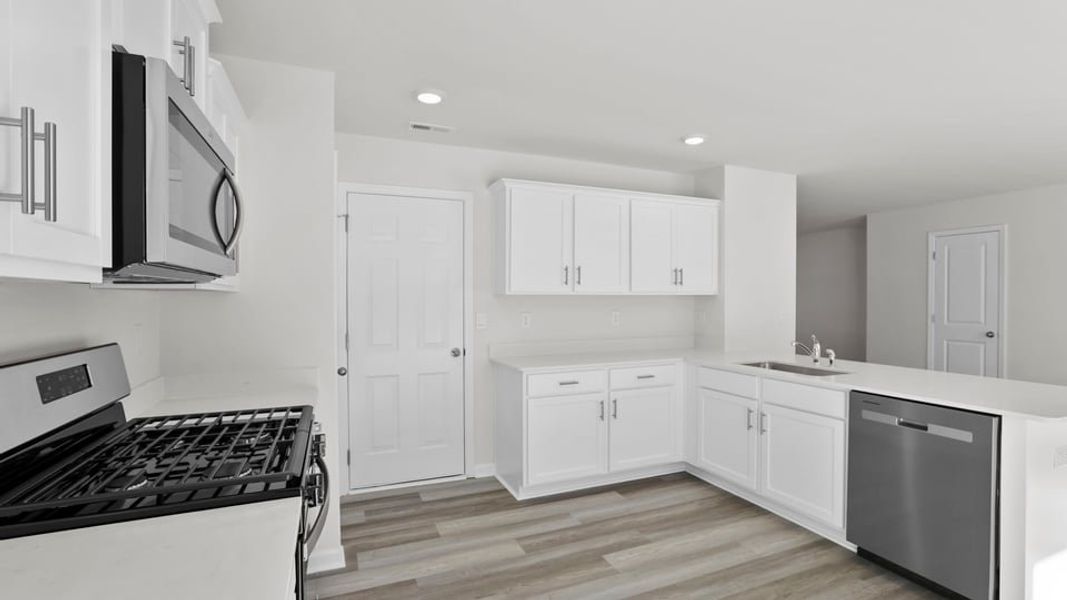 Furnished interior view inside a new home in Varner Station, Woodruff (Image 9).
