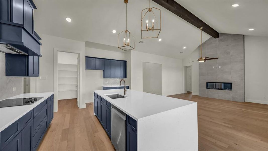 Furnished interior view inside a new home in , Weatherford (Image 8). Furnished interior view inside a new home in , Weatherford (Image 8).