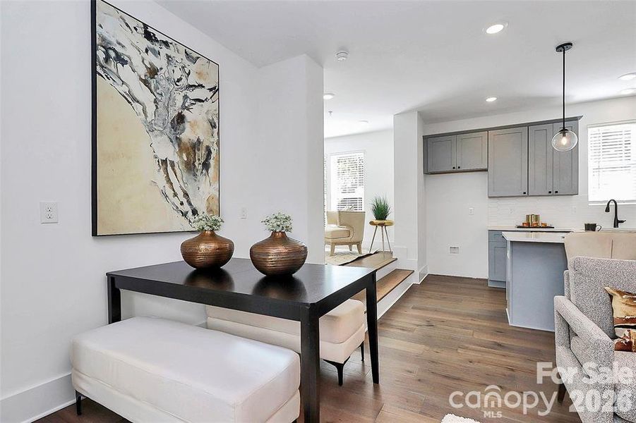 Furnished interior view inside a new home in , Charlotte (Image 14).