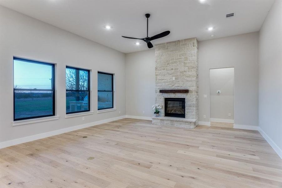 Spacious, unfurnished interior of a new home in , Godley (Image 36).