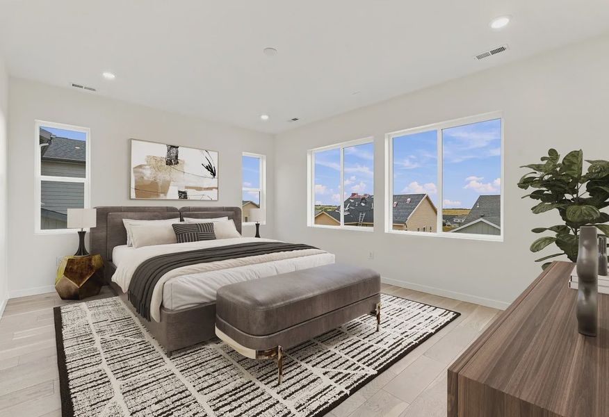 Homesite 20 Primary Bedroom - Virtually Staged - 15 of 21 Homesite 20 Primary Bedroom - Virtually Staged - 15 of 21