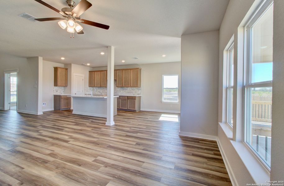Spacious, unfurnished interior of a new home in Prairie Green, Converse (Image 11). Spacious, unfurnished interior of a new home in Prairie Green, Converse (Image 11).