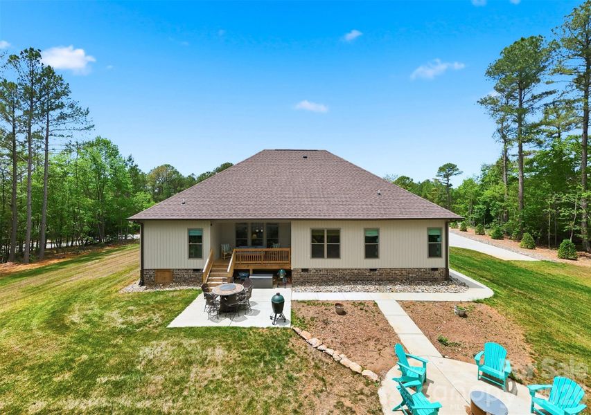 Exterior details and patio area of a home in , Connelly Springs (Image 25). Exterior details and patio area of a home in , Connelly Springs (Image 25).