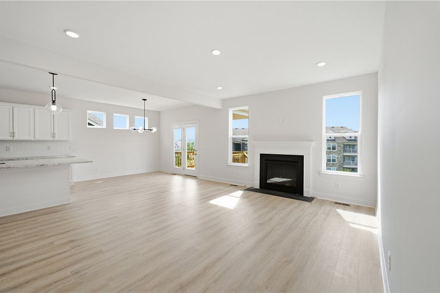 Spacious, unfurnished interior of a new home in McCain's Station, Gallatin (Image 57). Spacious, unfurnished interior of a new home in McCain's Station, Gallatin (Image 57).