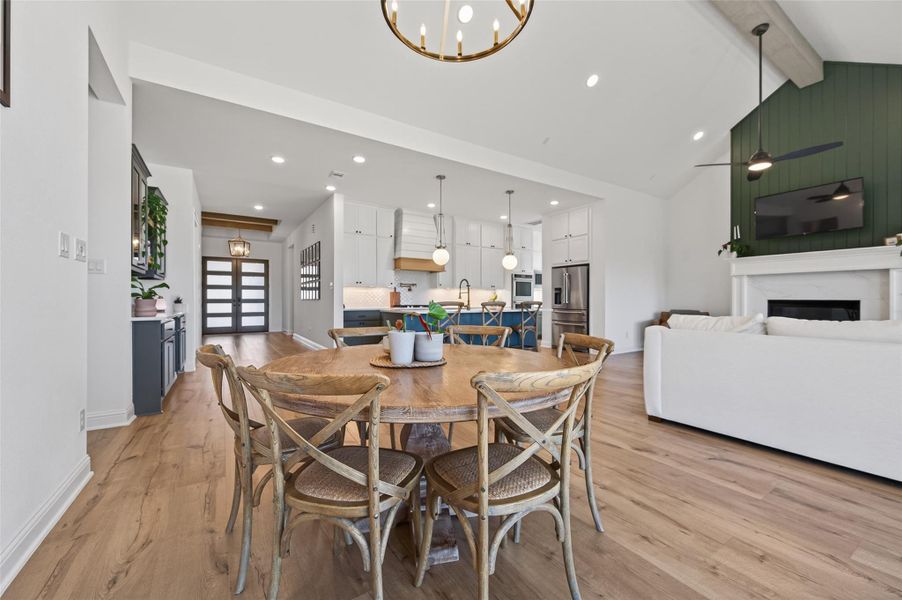 Furnished interior view inside a new home in , Magnolia (Image 28). Furnished interior view inside a new home in , Magnolia (Image 28).