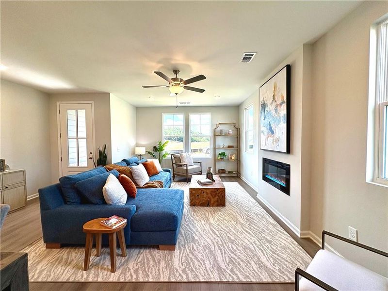Furnished interior view inside a new home in Stegall Village, Emerson (Image 16).