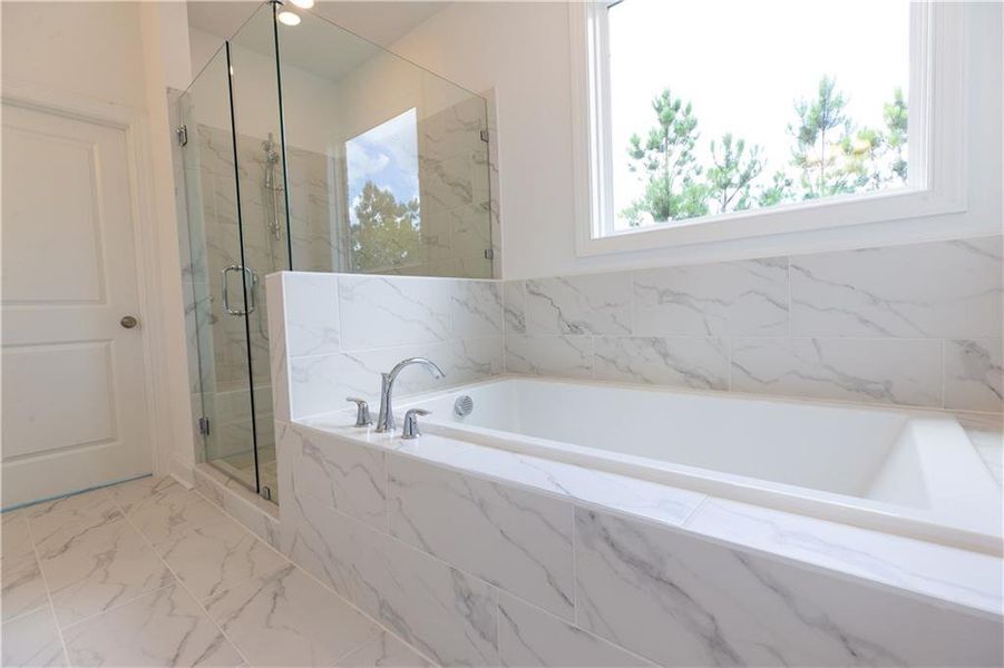 Furnished interior view inside a new home in Evanshire Townhomes, Duluth (Image 13).