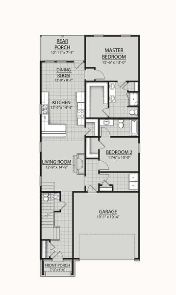 2D floor plan layout for the Barberton II G by DSLD Homes in Mostyn Springs, Magnolia, TX (Image 2). 2D floor plan layout for the Barberton II G by DSLD Homes in Mostyn Springs, Magnolia, TX (Image 2).