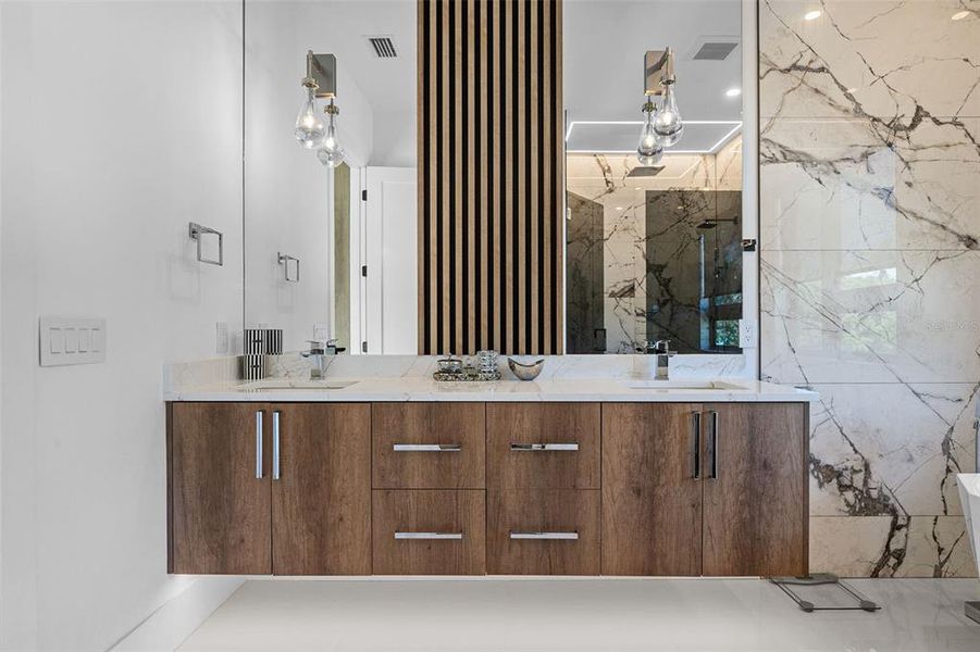 Furnished interior view inside a new home in , Sarasota (Image 23).