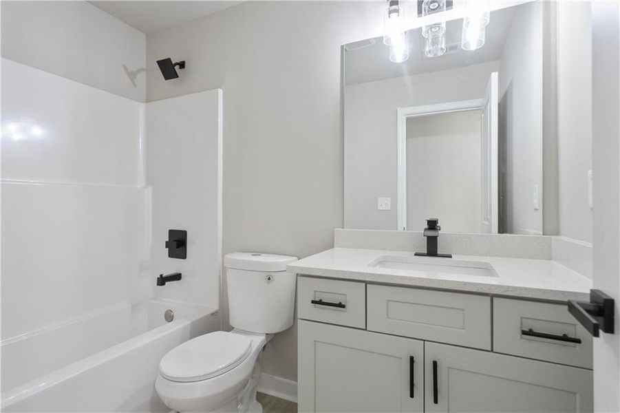 Furnished interior view inside a new home in , Conyers (Image 11).