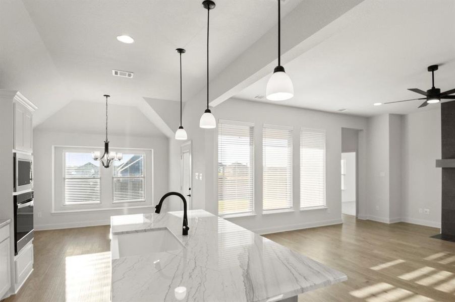 Furnished interior view inside a new home in Bull Hide Estates, Hewitt (Image 9).