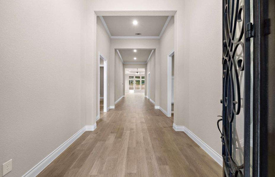 Representative unfurnished interior of a home built from the 2899 by Ravenna Homes in The Highlands 55′, Porter (Image 17). Representative unfurnished interior of a home built from the 2899 by Ravenna Homes in The Highlands 55′, Porter (Image 17).