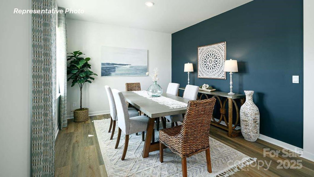 Furnished interior view inside a new home in Sonoma Hills, Charlotte (Image 4).