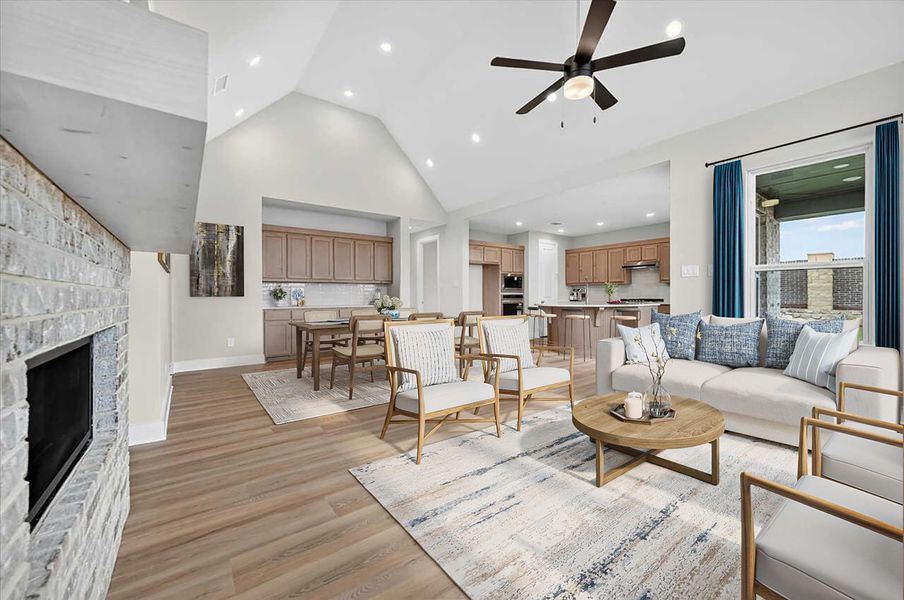 Family Room/Dining Room/Kitchen Family Room/Dining Room/Kitchen