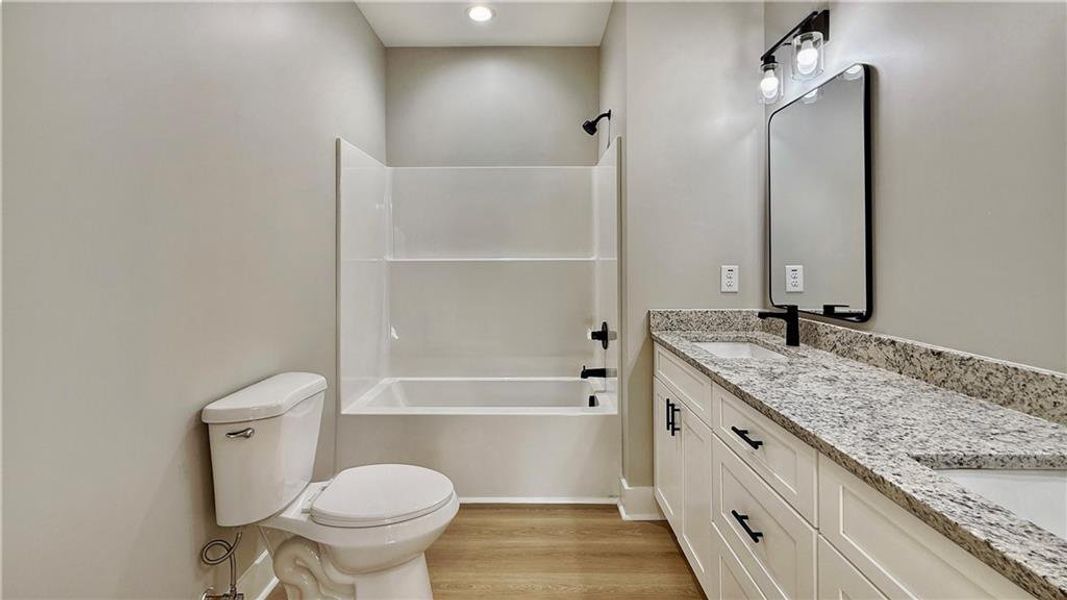 Furnished interior view inside a new home in , Calhoun (Image 7).