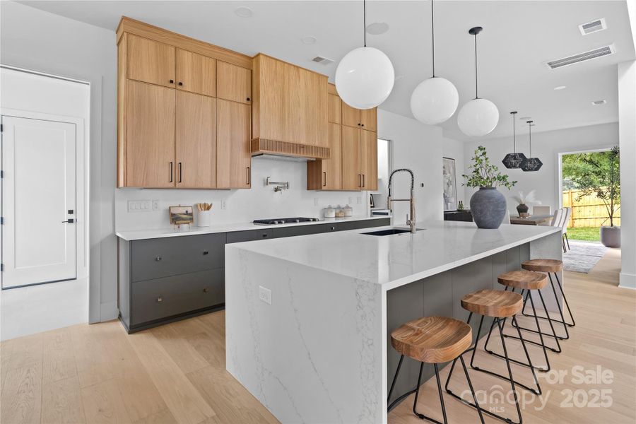 Furnished interior view inside a new home in , Charlotte (Image 16).