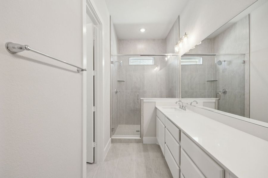 Furnished interior view inside a new home in Newman Village Townhomes, Frisco (Image 10).