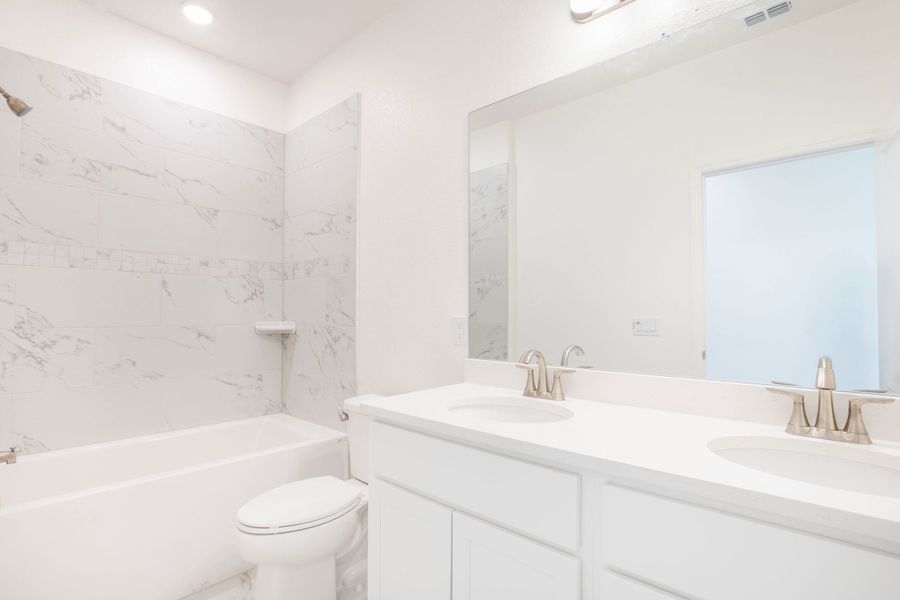 Representative furnished interior of a home built from the Clearwater by Maronda Homes in Port St. John, Cocoa (Image 10).