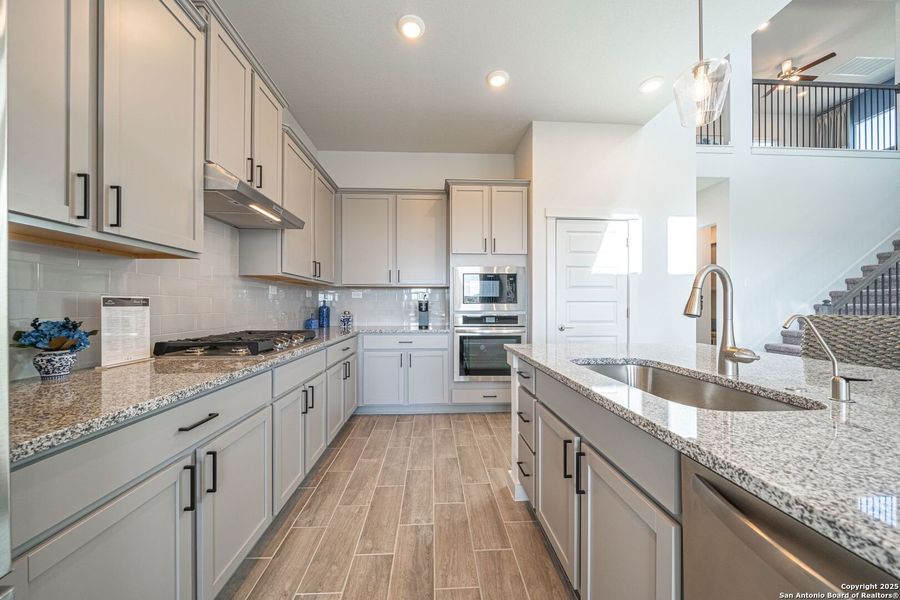 Furnished interior view inside a new home in Rhine Valley, Schertz (Image 16).