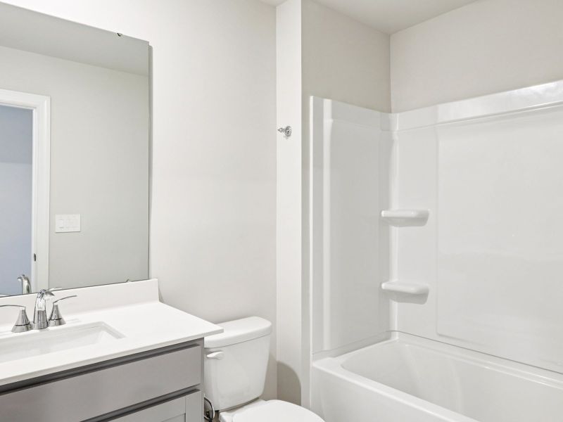 Furnished interior view inside a new home in Galloway Ridge, Charlotte (Image 11).