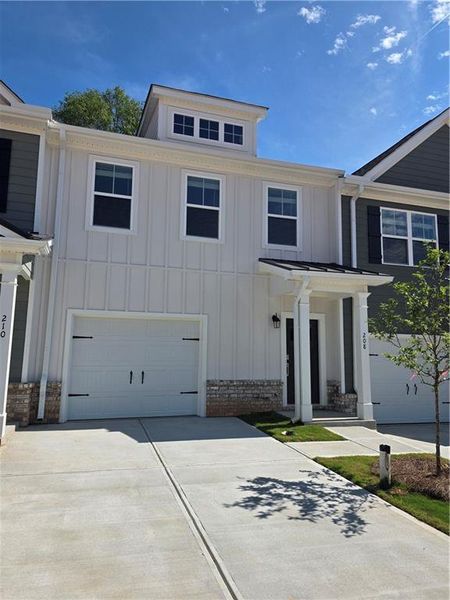 Front exterior of a new home in , Athens, GA, highlighting curb appeal (Image 2). Front exterior of a new home in , Athens, GA, highlighting curb appeal (Image 2).