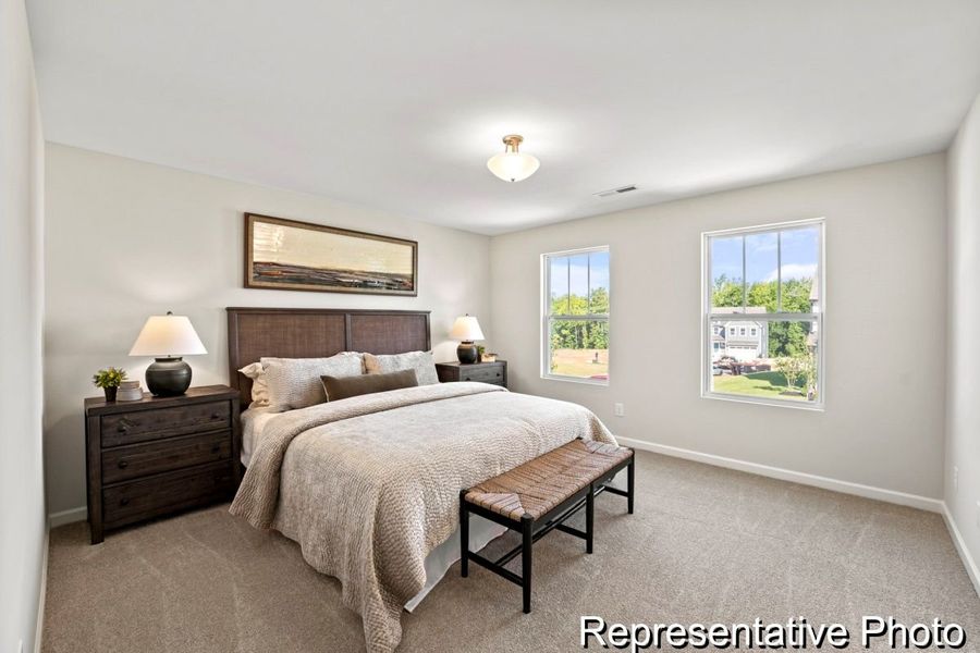 Furnished interior view inside a new home in Grandview, Albemarle (Image 9).