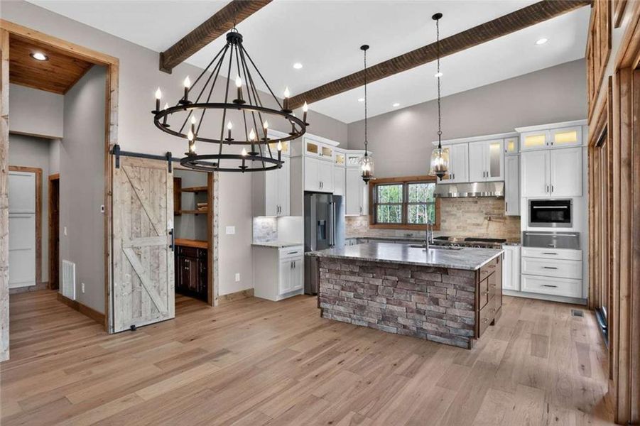 Furnished interior view inside a new home in , Ellijay (Image 13). Furnished interior view inside a new home in , Ellijay (Image 13).