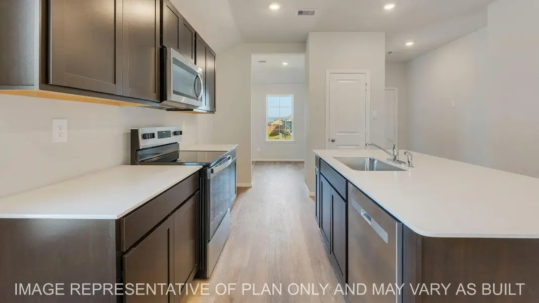 Furnished interior view inside a new home in Wilkins Valley, Brenham (Image 4).