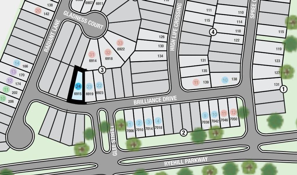 6915 Brilliance Drive Site Map 6915 Brilliance Drive Site Map