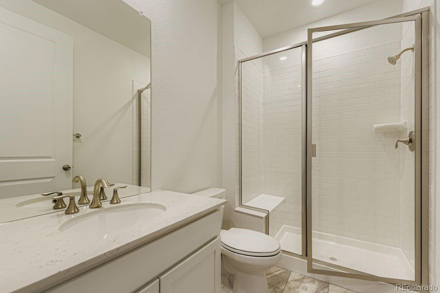 Furnished interior view inside a new home in Newlin Crossing: The Monarch Collection, Parker (Image 5).