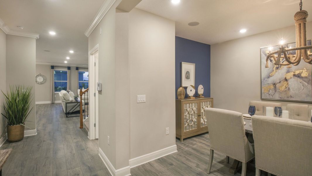 Representative furnished interior of a home built from the Carlisle by Maronda Homes in Malabar Springs, Palm Bay (Image 60).