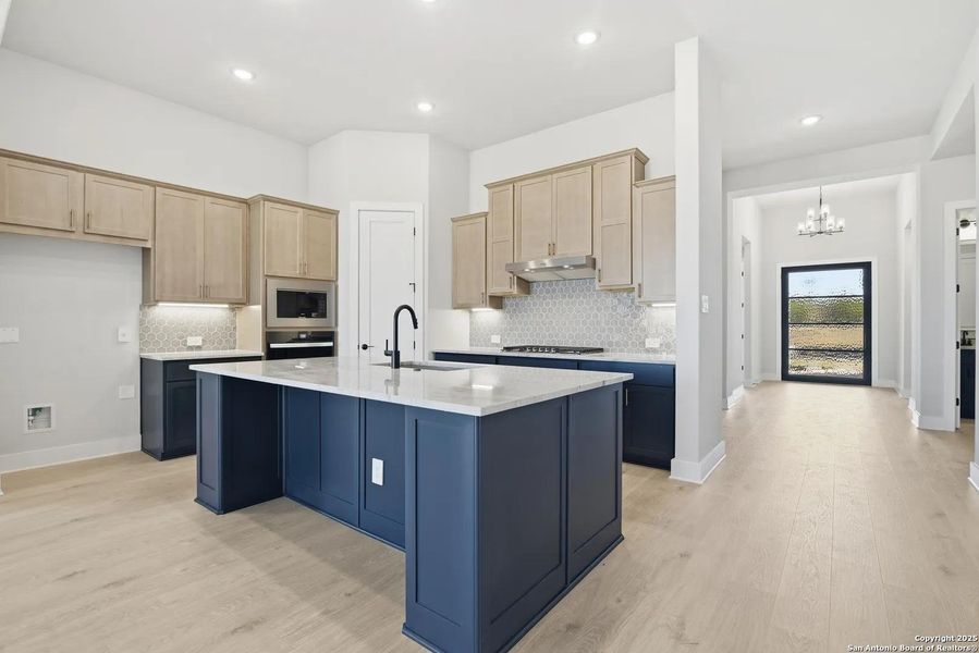 Furnished interior view inside a new home in Haby Hill 50s, San Antonio (Image 15). Furnished interior view inside a new home in Haby Hill 50s, San Antonio (Image 15).