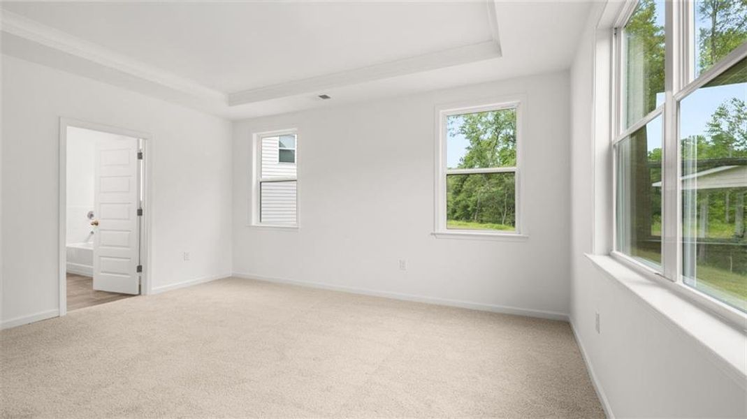 Spacious, unfurnished interior of a new home in The Gates at Pates Creek, Hampton (Image 34). Spacious, unfurnished interior of a new home in The Gates at Pates Creek, Hampton (Image 34).