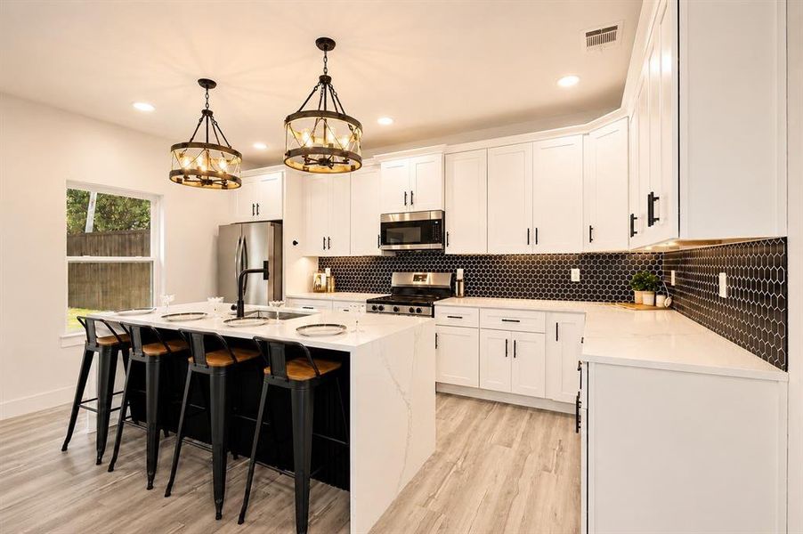 Furnished interior view inside a new home in , Granbury (Image 7).