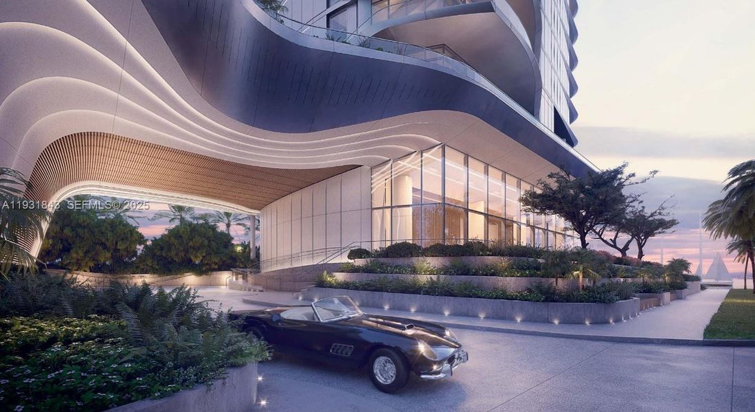 Condo located in Miami, FL showcasing its design and architecture (Image 14). Condo located in Miami, FL showcasing its design and architecture (Image 14).