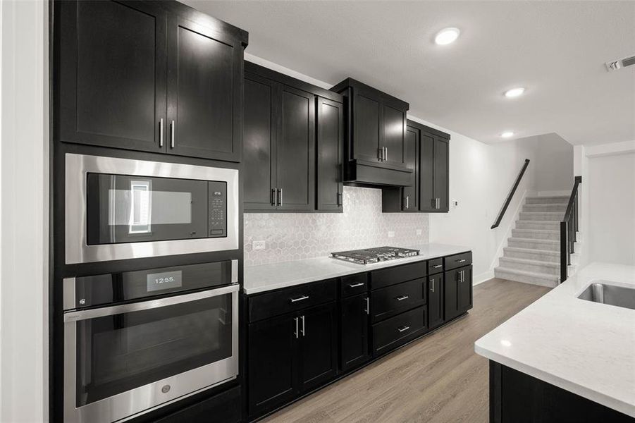 Furnished interior view inside a new home in Terrace Collection at Harvest, Argyle (Image 6). Furnished interior view inside a new home in Terrace Collection at Harvest, Argyle (Image 6).