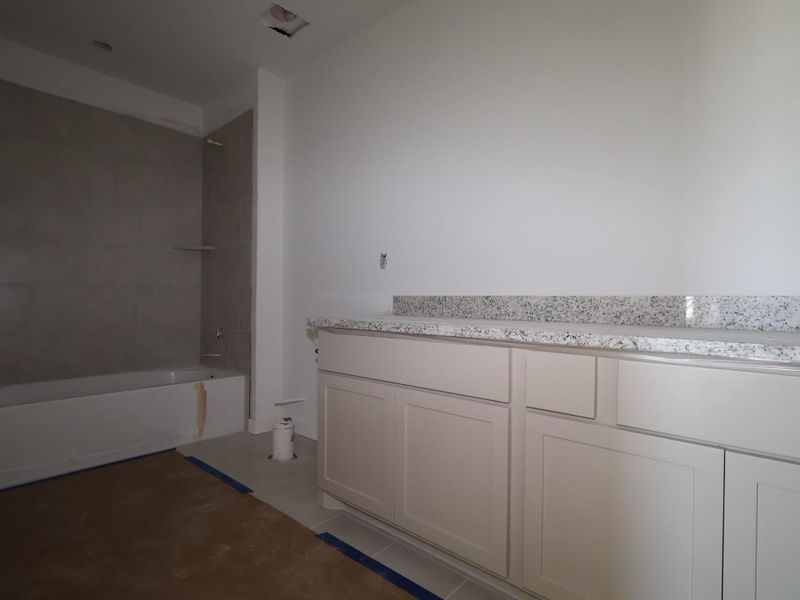 In-progress construction of a new home in Barksdale, Leander, TX (Image 17).
