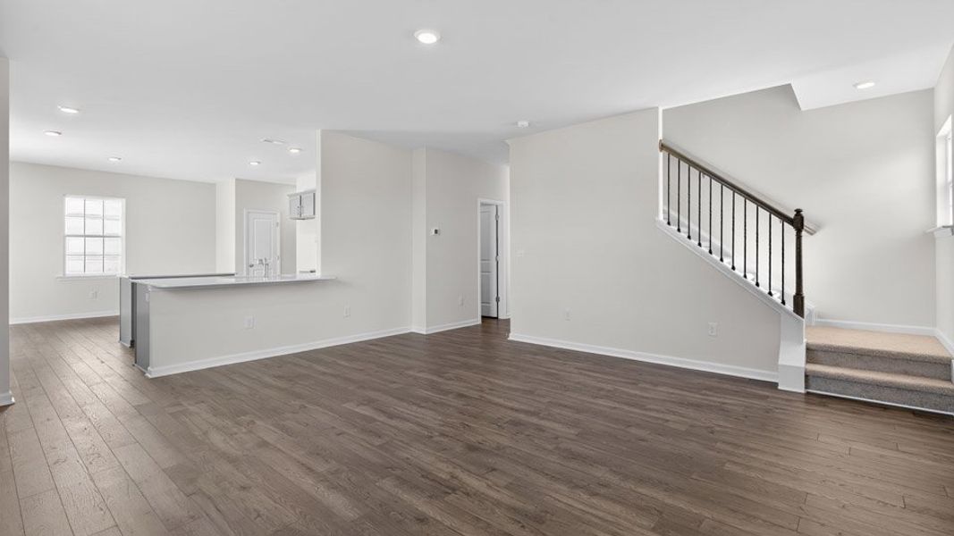 Spacious, unfurnished interior of a new home in Shahbain Reserve, Raeford (Image 10). Spacious, unfurnished interior of a new home in Shahbain Reserve, Raeford (Image 10).