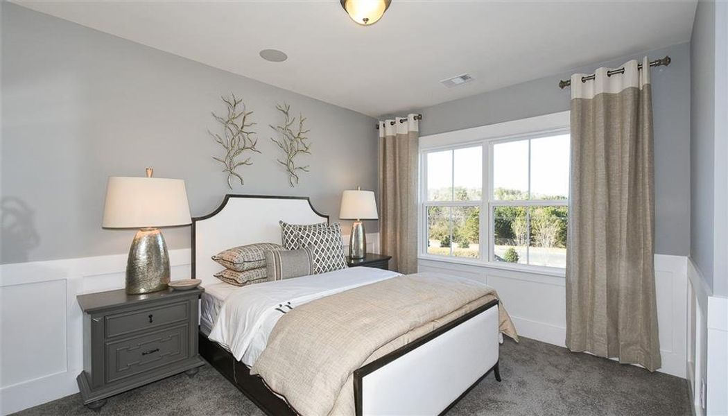 Furnished interior view inside a new home in Traditions of Braselton, Jefferson (Image 6).