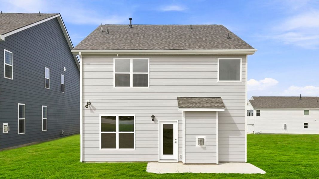 Exterior details and patio area of a home in Sycamore Cove, Woodruff (Image 22).