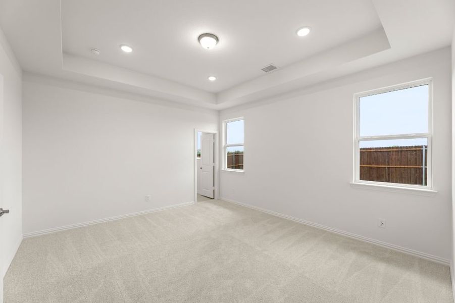 Representative unfurnished interior of a home built from the Chisholm by UnionMain Homes in Elevon, Lavon (Image 17).