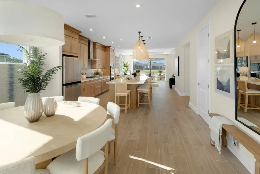 Furnished interior view inside a new home in RiverTown, St. Johns (Image 3).