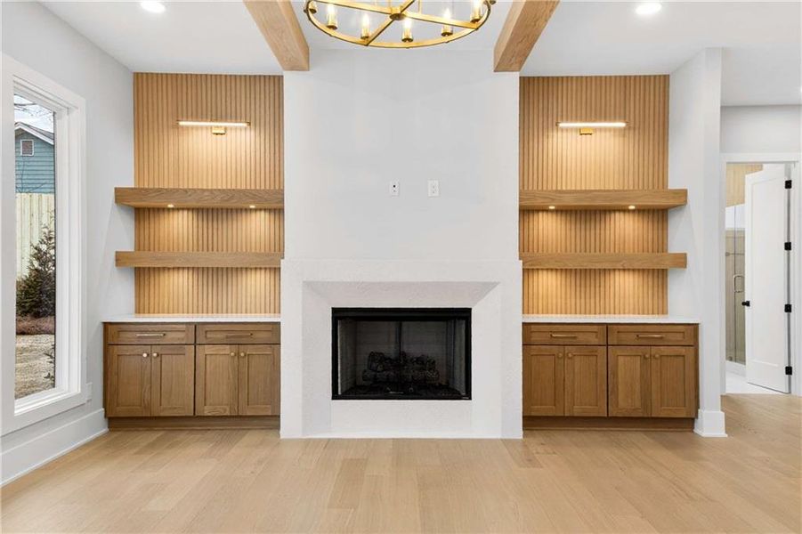 Furnished interior view inside a new home in , Cumming (Image 15).