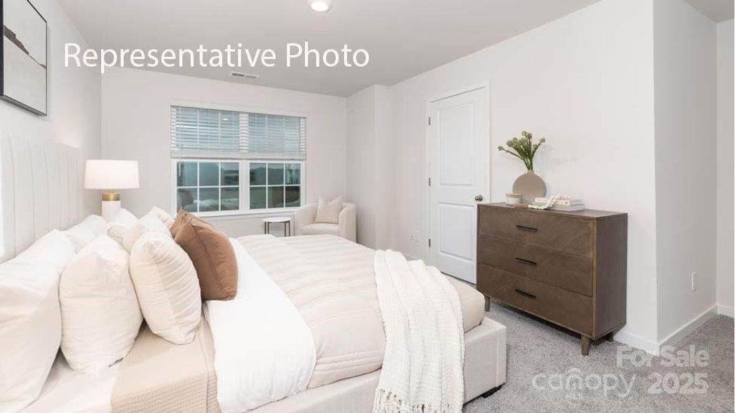 Furnished interior view inside a new home in Clark Creek Landing, Lincolnton (Image 6).