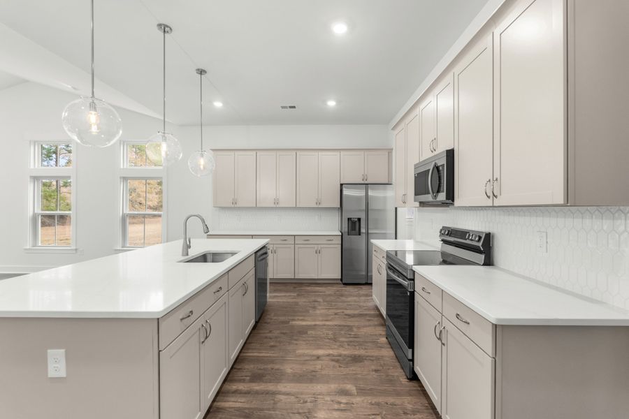 Furnished interior view inside a new home in Long Bay Golf Club, Longs (Image 7).
