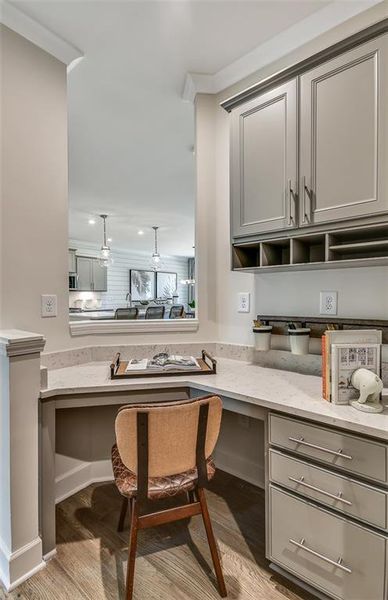 Furnished interior view inside a new home in Sierra Creek, Hoschton (Image 11).