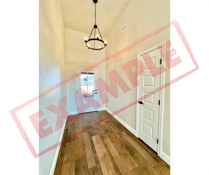 EXAMPLE - colors and finishings maybe different EXAMPLE - colors and finishings maybe different