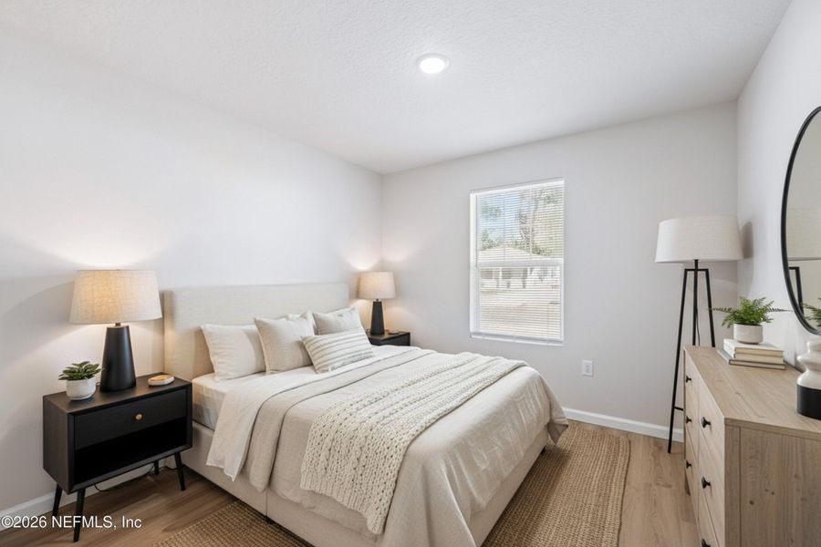 Furnished interior view inside a new home in , Jacksonville (Image 12).